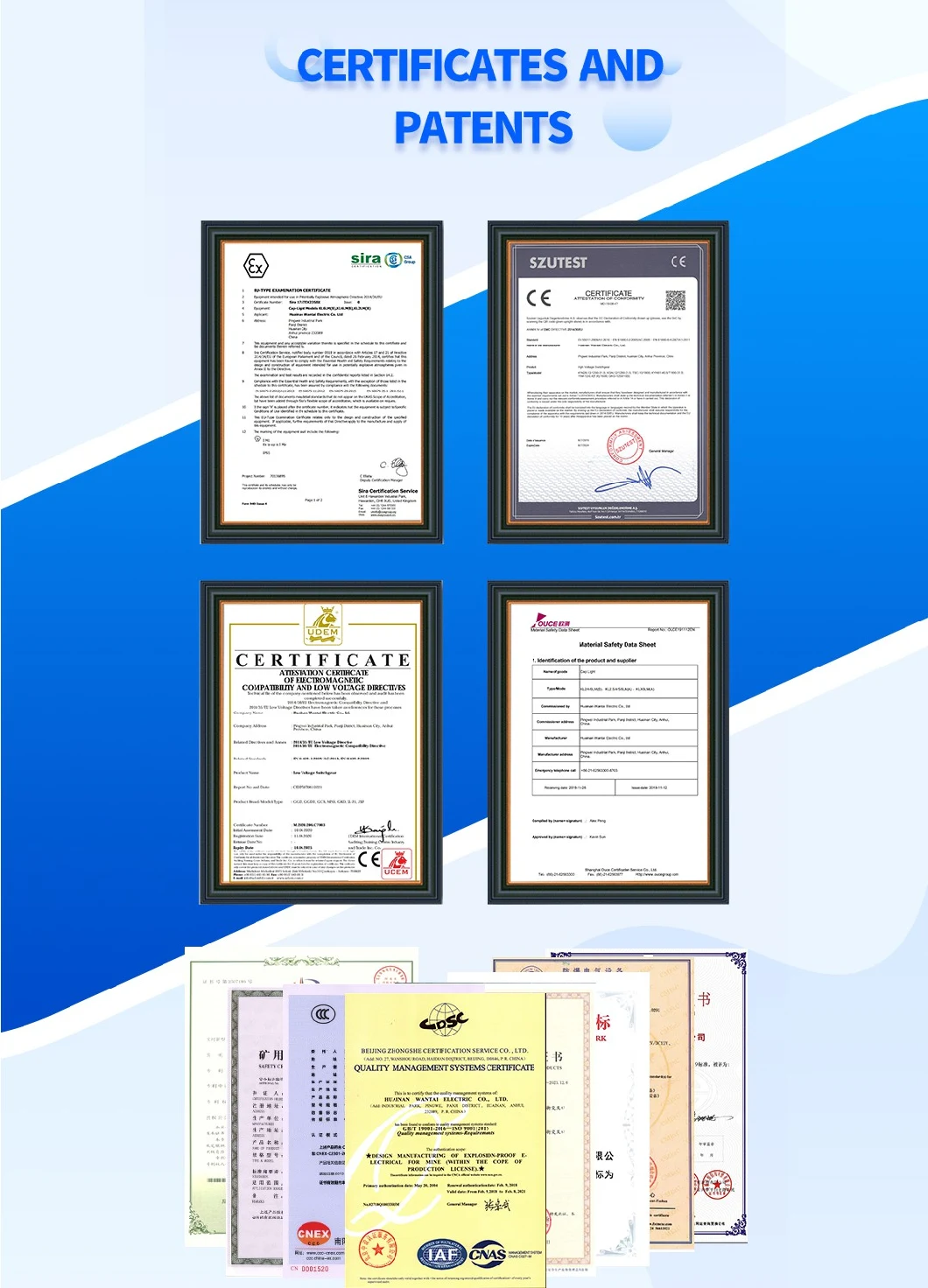 Low Voltage Distribution Control Panel Products