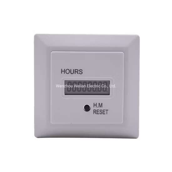 Mechanical Hour Meter with with Reset Function Timer Switch