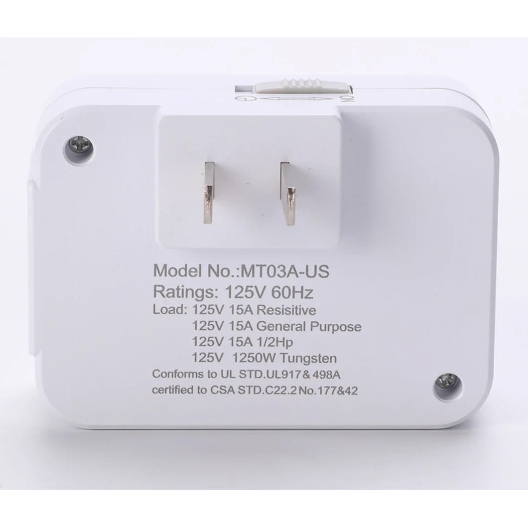 USA 24h Mini Mechanical Timer Switch, Timer Socket