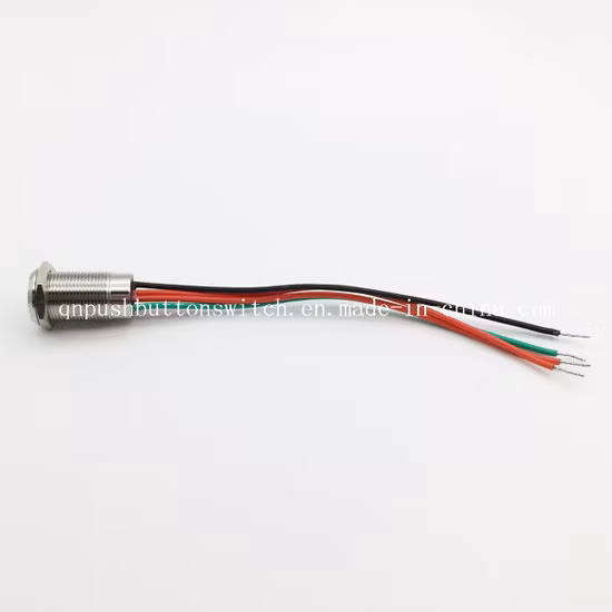 Interrupteur à bouton-poussoir en acier inoxydable à courte portée à réinitialisation automatique momentané 12mm 16mm 19mm 22mm 25mm 30mm LED bouton d'ascenseur tactile