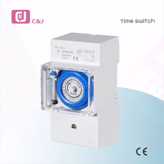 24h Sul181h Commutateur de minuterie électrique mécanique 220V