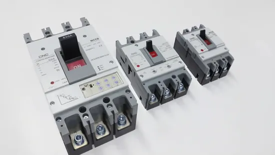 CNC électrique Ycm7ta 16A-800A 3p 4p électrique boîtier moulé disjoncteur électronique réglable MCCB